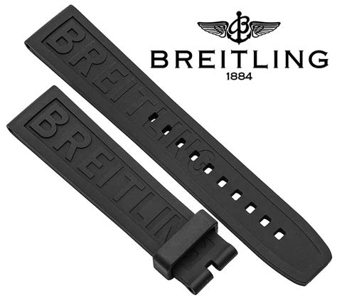 breitling watch black strap|replacement breitling watch straps.